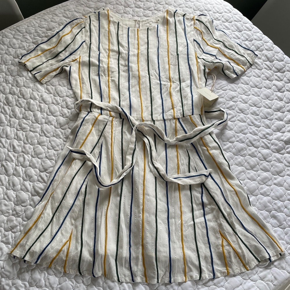 NWT! Tularosa Vertical Striped‎ Dress Size Medium